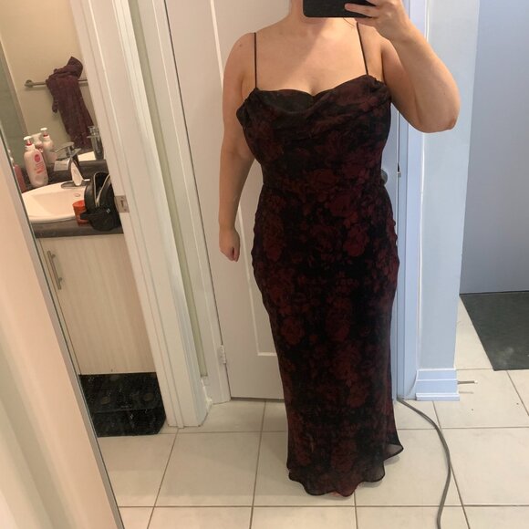 Park & Fifth Rosetta Sutton Dress - Size Large - Altered - Picture 3 of 3